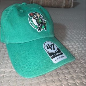 Green Celtics baseball cap